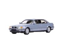 CYQOCD Collectible Race Car Model 1:64 For BMW E38 7-Series Die-cast Toy Car Alloy Model Scale Vehicle Adult Collection Display Bedroom Decoration(Grey)
