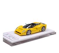 CYQOCD Collectible Race Car Model 1:64 For Ferrari Prancing Horse 612 P4-5 Resin Car Model Indoor Decoration Display Display Bedroom Decoration(Yellow)
