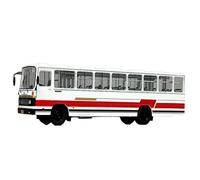 CYQOCD Collectible Race Car Model 1/64 For Huanghai DD6111CS (Group Edition) Public Transport Bus Die Casting Model Collectible Bus Model Bedroom Decoration