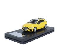 CYQOCD Collectible Race Car Model 1:64 For Mercedes-Benz 20023 AMG A45 S Yellow Alloy Vehicle Model Static Ornaments Collectible Bedroom Decoration