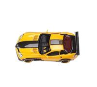 CYQOCD Collectible Race Car Model 1:64 For Mercedes-Benz SLR Hamann Modified Version Simulation Resin Car Model Collection Series Bedroom Decoration(Yellow)