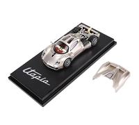 CYQOCD Collectible Race Car Model 1:64 For Pagani Utopia Gold Display Stand Collection Alloy Car Model Living Room Display Ornaments Bedroom Decoration