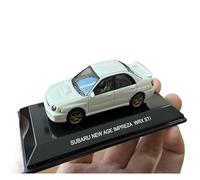CYQOCD Collectible Race Car Model 1:64 For Subaru Impreza 7 Seventh Generation WRX STI Metal Small Scale Car Model Collection White Bedroom Decoration