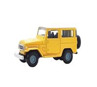 CYQOCD Collectible Race Car Model 1/64 For Toyota SUV Land Cruiser Alloy Scale Model Ornaments Vehicle Enthusiasts Collection Bedroom Decoration