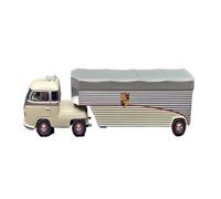 CYQOCD Collectible Race Car Model 1:64 For Volkswagen VW T1 Continental Motors Transporter Resin Car Work Vehicle Display Ornaments Bedroom Decoration