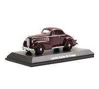 CYQOCD Collectible Race Car Model 1/87 For Lasalle 50 Series Coupe Model Resin Car Model Scene Simulation Retro Ornaments Bedroom Decoration