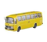 CYQOCD Collectible Race Car Model 1:87 For Mercedes-Benz MB O302 DP Public Transport Tourist Bus Alloy Die-casting Vehicle Scale Model Bedroom Decoration