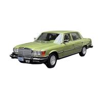 CYQOCD Collectible Race Car Model 118 For Mercedes 450sel 1976 6.9 S Class W116 Green Alloy Car Model Collector's Edition Static Decorated Bedroom Decoration