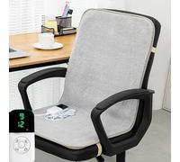 CYQQRDZSW 95×45 Cm Office Chair Cushion, Heated Plush Chair Cushion, Warm Heated Seat Cushions, Chair Cushions for Dorm Desk Chair
