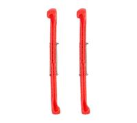 Cyrank 1 Pair Sports Hockey Blade Guards, Ice Hockey Skate Blade Guards Skate Blade Protector Plastic Cover with Spring Ice Skating Protector Figure Skate Guards for Kids Adults Figure Skates