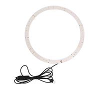 Cyrank 29cm Rings Light, Dimmable Desk Makeup LED Bulb Board Rings Light USB Charging Selfie Light Phone Rings Light for Live Video