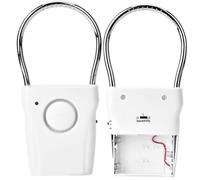 Cyrank 2Pack Door Alarm, 120dB Touch Sensor Door Window Alarm Door Handle Alarm Anti Theft Vibration Window Burglar Alert Home Security for Kids, Toddler, Elderly, Hotel, Travel, Bedroom