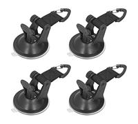 Cyrank 4PCS Heavy Duty Suction Cups Anchor, Heavy Duty Suction Cups Outdoor Strong Camping Accessories for Camping Tarp Accessory Car Side Awning Trap Tie Down