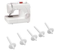 Cyrank 5pcs Spool Pin for Sewing Machines, Plastic Sewing Machine Auxiliary Spool Pin Universal Sewing Machine Spool Pins Fit for Most Sewing Machines