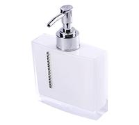 Cyrank Bathroom Accessories Set, White Bathroom Accessories Set 5pcs Acrylic, Bath Cup Toothbrush Holder Soap Dish, Cute Bathroom Decor, Modern Bathroom Vanity Countertop Bathroom Décor