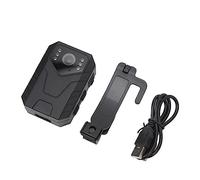 Cyrank Body Worn Camera, 4k Body Camera with Clips Portable Night Vision Motion Cameras Body Mounted Camera for Riding,Meeting, Indoor