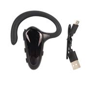 Cyrank Bone Conduction Headphones, Single Open Ear Headphones with Microphone Wireless Headphones Bluetooth Workout Headphones for Running(Black)