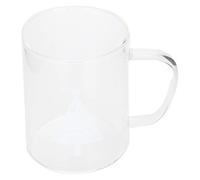 Cyrank Crystal Coffee Mugs, Cute Glass Mug Wide Mouth Coffee Mug with Handle for Coffee Transparent Espressos Cups Glass Milk Cup 350ml Glass Coffee Mug Cappuccino Cups Glass Coffee Cup (01)
