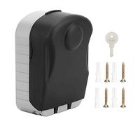 Cyrank Key Safe Lock Box,4 Digit Password Key Lock Box for Outside,Wall Mount Lockbox for House,Security Lock Outdoor Storage Box