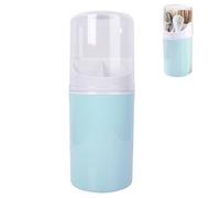Cyrank Kitchen Cutlery Holder, Cutlery Drainer Utensil Holder Caddy Utensil Drainer Reusable Plastic Utensil Holder Storage Organizer Utensils Holder for Flatware Spoons 10 * 10 * 27cm (Blue)