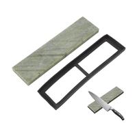 Cyrank Knife Sharpening Stones, Green Knife Sharpener 10000 Grit Kitchen Whetstone Japanese Natural Whetstones Home Kitchen Knife Sharpening Stone