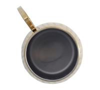 Cyrank Moscow Mule Copper Mugs Set of 2, 500ml Moscow Mule Copper Mug for Cocktails Beer Cup for Party Decoration Stainless Steel Cup for Cocktail Wine, Beer, Cold Drink, Home, Bar(Gold)