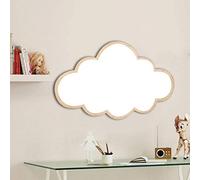 Cyrank Removable Wall Sticker Decal Acrylic Mirror, 3D Crystal Cloud DIY Art Wall Decals for Home Living Room Bedroom Decor