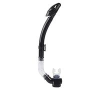Cyrank Ultra Dry Snorkel, Diving Snorkel Tube with Silicone Mouthpiece and Purge Valve Adult Diving Snorkel Easy Breath Snorkel for Diving Freediving Snorkeling Swimming