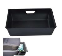 Cyrank Under Seat Organizers, Under Seat Car Storage Box Consoles Underseat Hidden Organizer Tray Bin Cubby Drawer Container Multipurpose Driver Seat Storage Tray Car Accessories