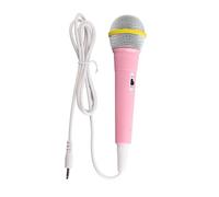 Cyrank Wired Microphone, Kids Singing Microphone Handheld Portable Music Mic for Kids with 3.5mm Plug Dynamic Microphone for Home Party