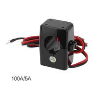 CYRENT 24mm Split Core Current Transformer for Energy Efficiency Monitoring and Low Voltage 5A Output Three Phase Four Wire Meter(100A/5A)