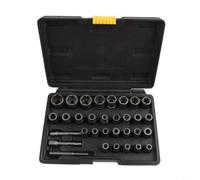 CYRENT 32PCS Screw/Bolt Extractor Set - Broken Nut Removal Tool