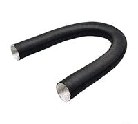 CYRENT 42mm Aluminum Foil Air Intake Hose Black Heating Duct for Diesel Auxiliary Heater 80-300cm Flexible Heat Resistant Pipe(300cm)
