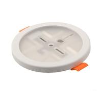 CYRENT Ceiling Mount Bracket for Security Camera Indoor Dome Camera Mounting Stand with Concealed Wire Design ABS Plastic White General Bracket for Home Smart Camera Pet Monitor(S)
