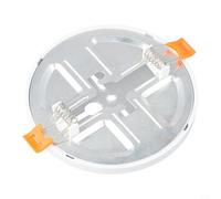 CYRENT Ceiling Mount Bracket for Security Camera Indoor Dome Camera Mounting Stand with Concealed Wire Design ABS Plastic White General Bracket for Home Smart Camera Pet Monitor(L)
