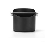 CYRENT Coffee Grounds Knock Box, Small Stainless Steel Espresso Coffee Knock Box, Coffee Grind Knock Out Box with Removable Knock Bar, Coffee Grounds Container with Non-Slip Base(B)