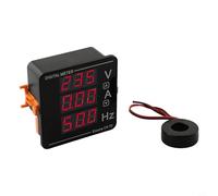 CYRENT Electric Energy Monitor Digital Voltmeter Ammeter AC50-500V 100A Watt kWh Meter HD LCD Tester