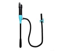 CYRENT Electric Oil Pump Battery Operated Fuel Transfer Pump Fast Flow For Diesel Water Removable Electric Siphon Liquid Pump For Fish Tank Water Changer(Blue)