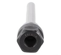 CYRENT Extension Collet Chuck, ER8A/11A/16A/20A Multi-Size 40CrMnTi Alloy Steel, 30000RPM Precise Deep Cavity Machining(C12-ER16A)