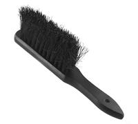 CYRENT Fireplace Brush Wooden Handle Coconut Palm Bristle Hearth Cleaning Tool Long Handle Black Ash Remover Fireplace Maintenance Fireside Accessories For Home