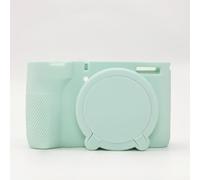 CYRENT for Canon PowerShot V1 Silicone Case - Flexible Shock-Absorbing Cover for Digital Camera - Scratch Resistant Soft Shell with Easy Button for Access - Assorted Colors(Green)