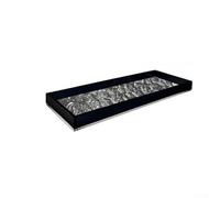 CYRENT For Glacier Pattern Acrylic Vanity Tray For Perfume And Cosmetics Organization, And Lightweight For Daily Use(29.9cm*13cm*4cm)