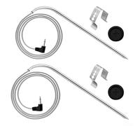CYRENT For Masterbuilt-Gravity-Series 560/800/1050 Compatible Meat Probes BBQ Grill Temperature Probe Replacement Parts Accessories with Clips 9004190170(2set)