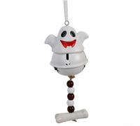CYRENT Halloween Resin Bell Door Hanging Pendant Decor Ghosts Wind Chime for Home Garden Indoor Outdoor Decoration(Dementia)