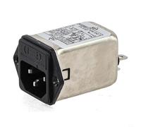 CYRENT IEC Power Input Module with EMI-Filter and Fuse, for CW1D, CW1C, CW2A, CW2B, CW2C, AR06D1, AR10D1 Series, 250V AC 10A 50/60Hz, Industrial Electronic Equipment and Test Devices(AR06D1/AR10D1)