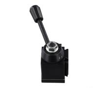 CYRENT Lathe Quick Change Tool Post Holder Fast Tool Change Steel Heavy Duty Fit 6-9 Inch Swing CNC Turning Drilling Boring Cutting Compatible With Aloris Dorian Phase II Yuasa(250-000)