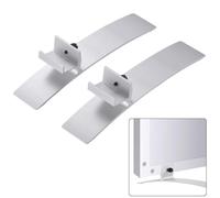 CYRENT Portable Infrared Heating Panel Stand Feet Aluminium Alloy Heater Stand Legs for Panels 1300mm x 610mm with 16-22mm Frame Thickness(2pc)