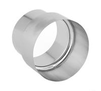 CYRENT Reducer Connector for Chimney Stove Pipe, Stainless Steel Adaptor for Flue Liner Systems Diameter Size Options Heating Vent HVAC(Ø80mm/Ø70mm)