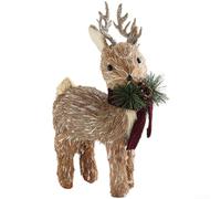 CYRENT Scandinavian Style Foam Elk Plush Doll For Window And Tabletop Christmas Decor, Made From Lightweight Foam For Lasting Use(Standing Elk)