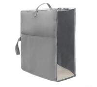 CYRENT Slushie Machine Cover for NJ FS301 Waterproof Dustproof Scratch Resistant Oxford Polyester with Handle Home Commercial Grey 42x17x44cm Easy Fit